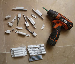 ابزارآلات تعمیر و رگلاژ پنجره دوجداره